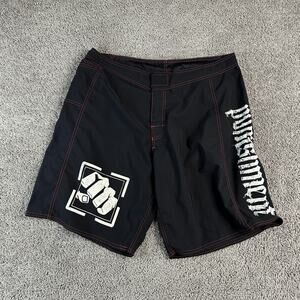 Punishment Athletics Fight Shorts Mens Large MMA Grappling Boardshorts Gym UFC